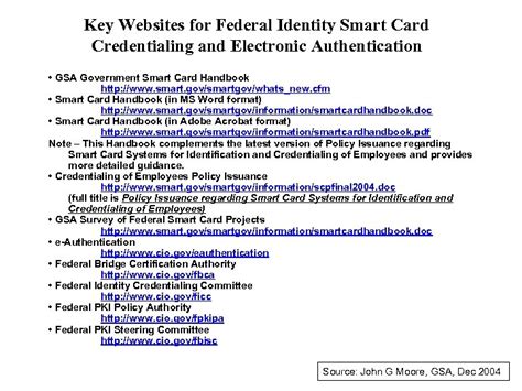 federal smart cards|Modernize Federal Identities.